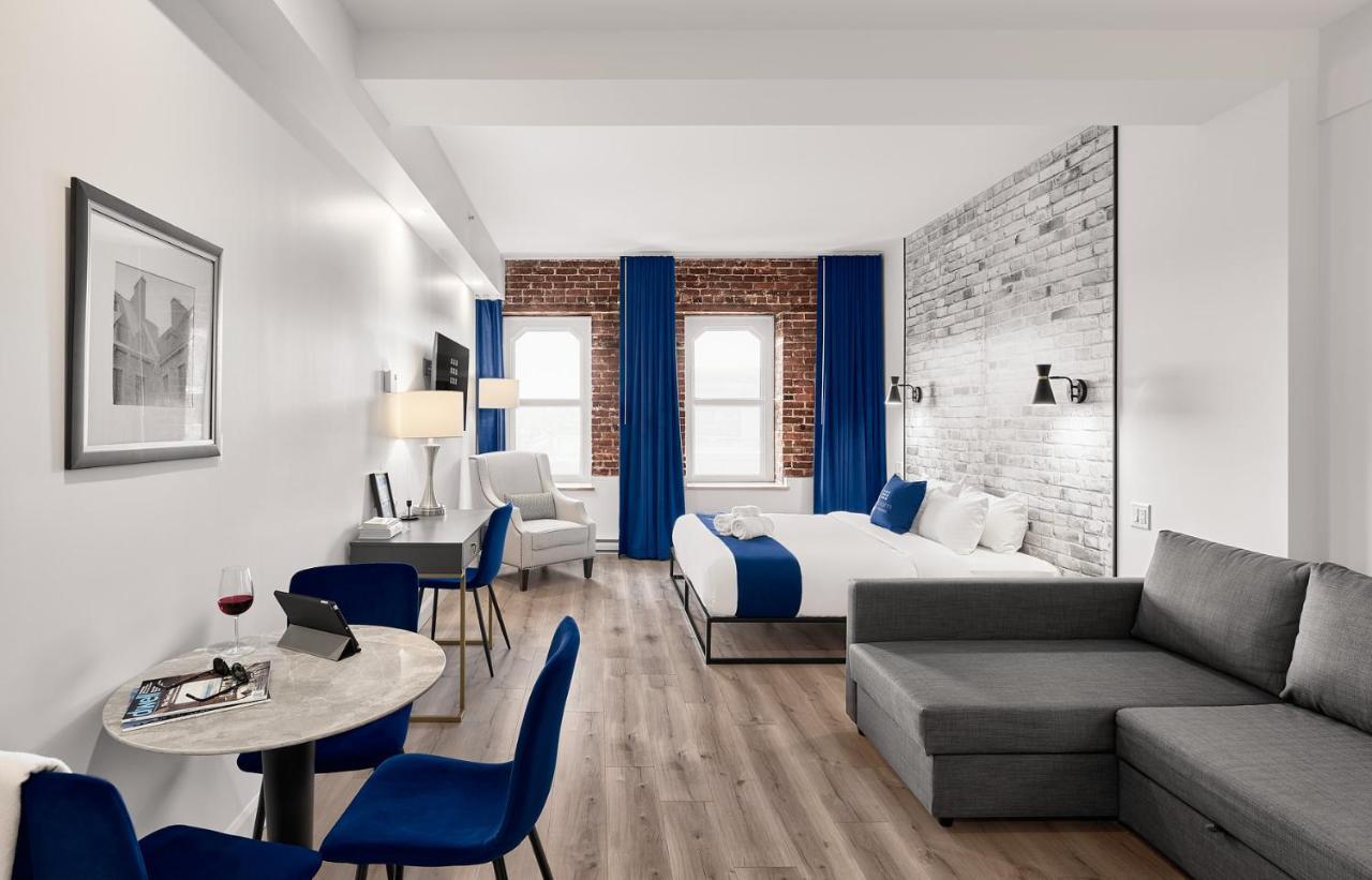 Les Lofts Du Theatre Apartment Квебек Екстериор снимка